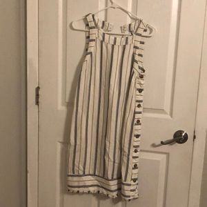 Anthropology striped dress size 4